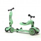 Trotineta copii Scoot and Ride 2 in 1 Highwaykick 1 Scooter si bicicleta balans Kiwi